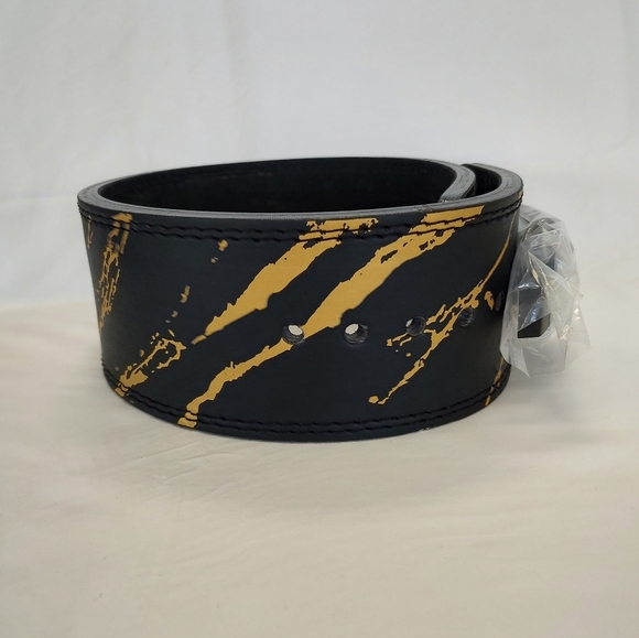 Arsa Fitness Weightlifting Adjustable Leather Belt XS - Picture 5 of 11